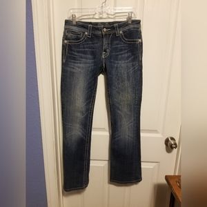 Rock Revival Miss Me Jeans Women's Color Blue Zise 30